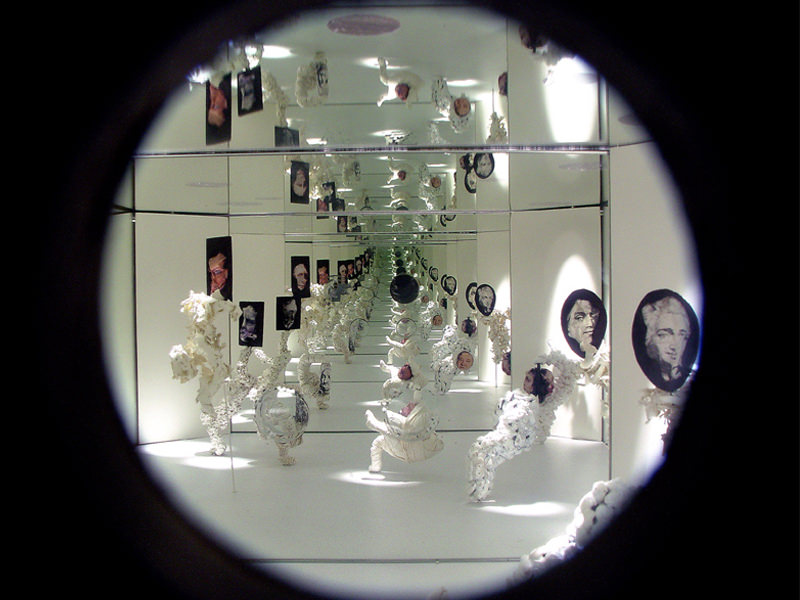 Galerie, 2003,Guckkasten, 20,5 x 40 x 40 cm